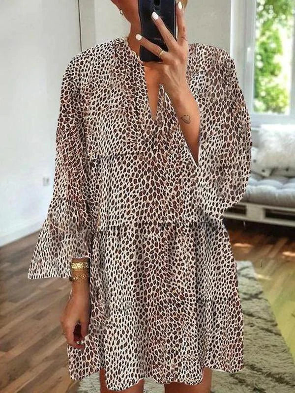 Raffiné® - Wild Sophistication Modisches Kleid für stilbewusste Frauen