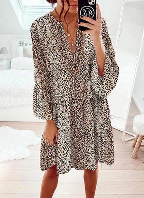 Raffiné® - Wild Sophistication Modisches Kleid für stilbewusste Frauen