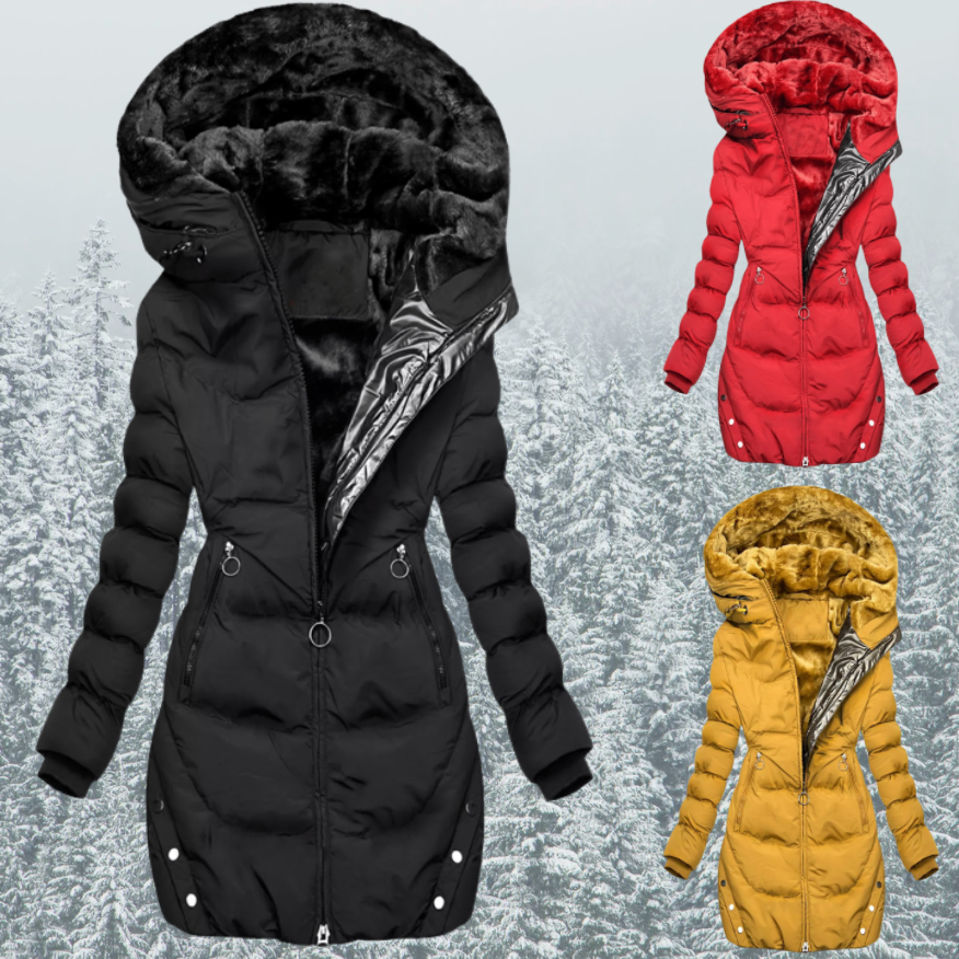 BMC® - Snowfall Charm Gepolstere Jacke mit warmem Plüschfutter