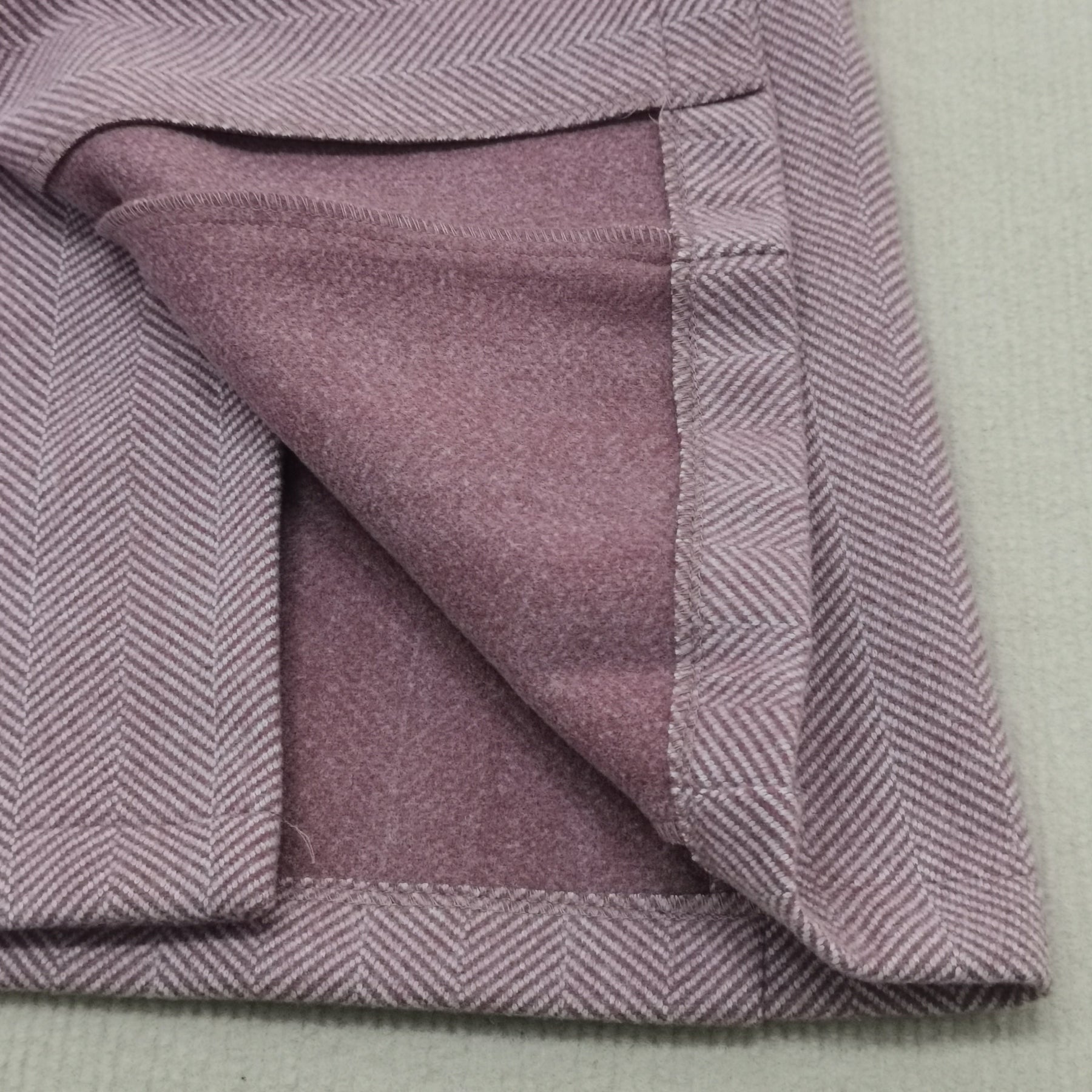 HerbstTrend® - Moderne rosa einfarbige Blazerjacke mit langen Ärmeln