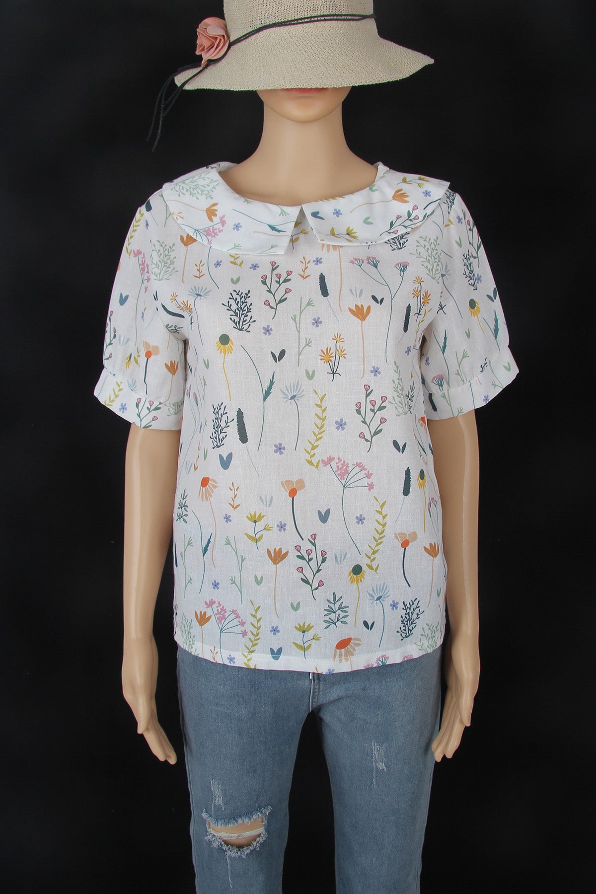 Wildblumen Bluse