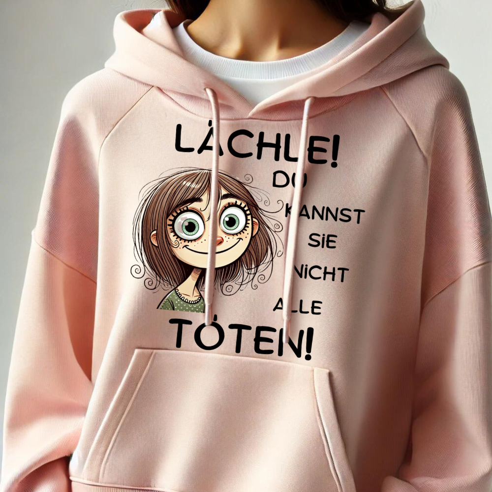 Freches Lächeln Hoodie