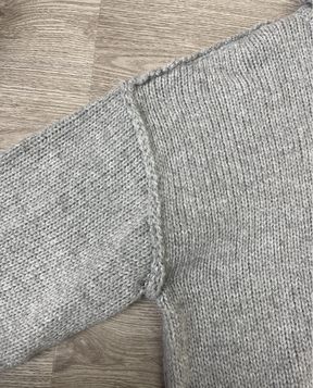 FallStil® - Baggy Plain Pullover mit hohem Halsausschnitt