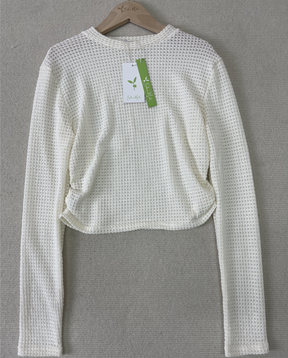 HerbstTrend® - Einfarbiger Pullover mit Rundhalsausschnitt