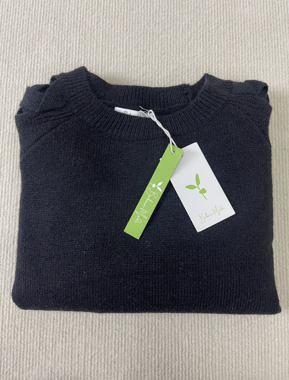 HerbstTrend® - Sexy einfarbiger Pullover mit langen Ärmeln