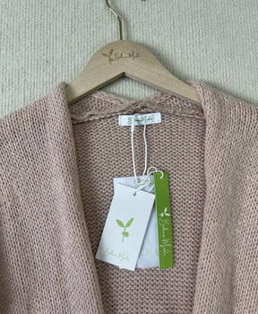 FallStil® - Isley Gestreifte Strickjacke in Übergröße