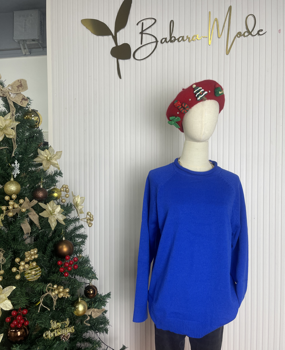 WinterTrend® - Unser blauer Pullover