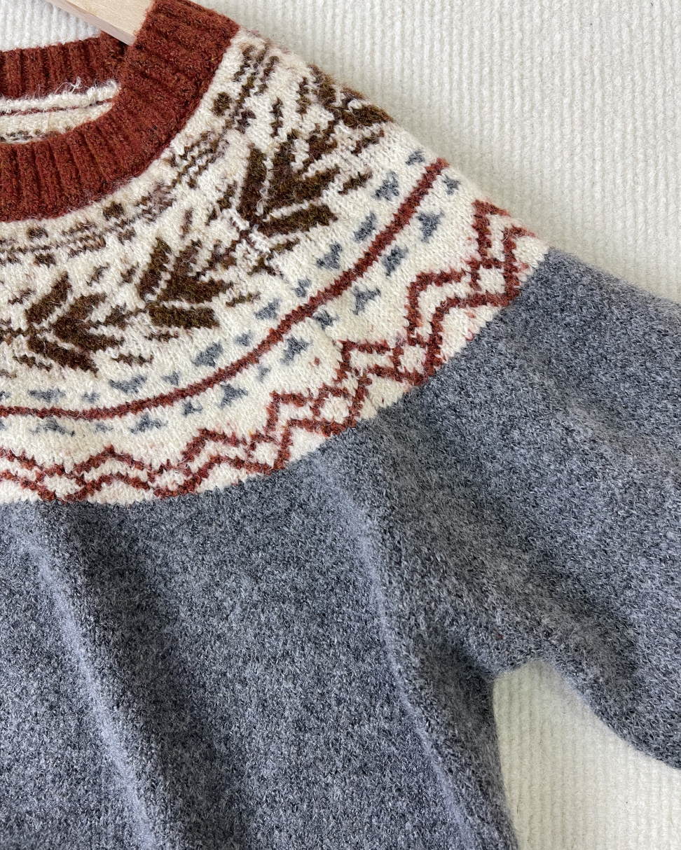 WinterTrend® - Langärmeliger Pullover mit stilvollem Druck