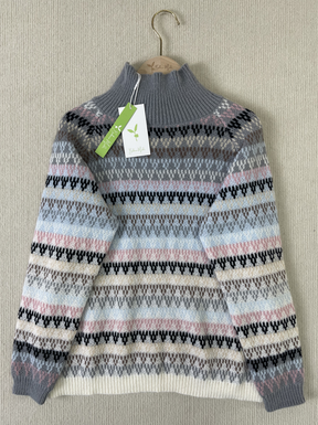 HerbstTrend® - Langärmeliger Pullover mit Fuzzy-Print