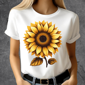 Sonnige Sonnenblume T-Shirt