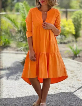 OrangeLeuchten Kleid