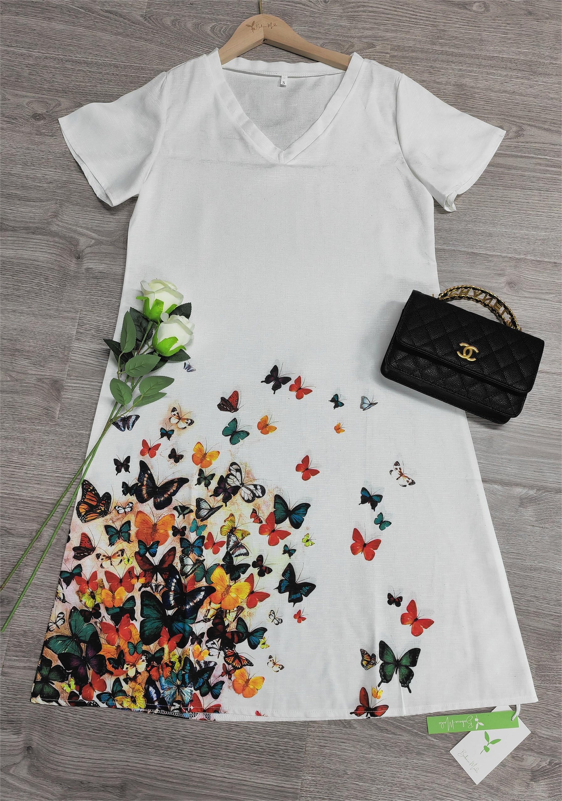 BioBlüte® - Butterfly Dream Bezauberndes Kleid mit Schmetterlingsmotiv