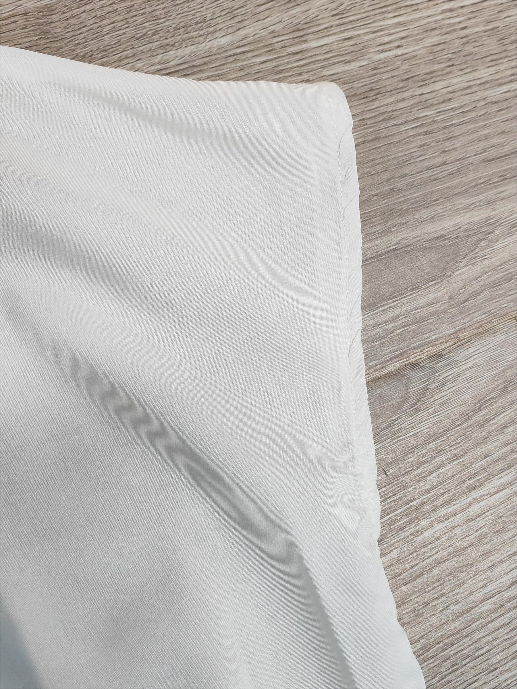 SpringStil® - Elegantes weißes einfarbiges Top
