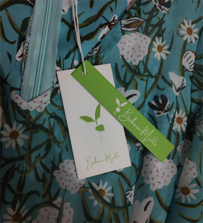 SpringStil® - Grünes Midikleid mit Seitentaschen