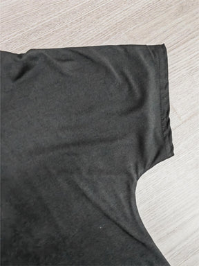Naturlux® - Cooles Minikleid mit geteilten Ärmeln Schwarz