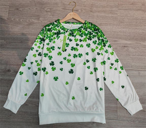 FallStil® - Vierblättriges Kleeblatt April Fool's Long Sleeve Top