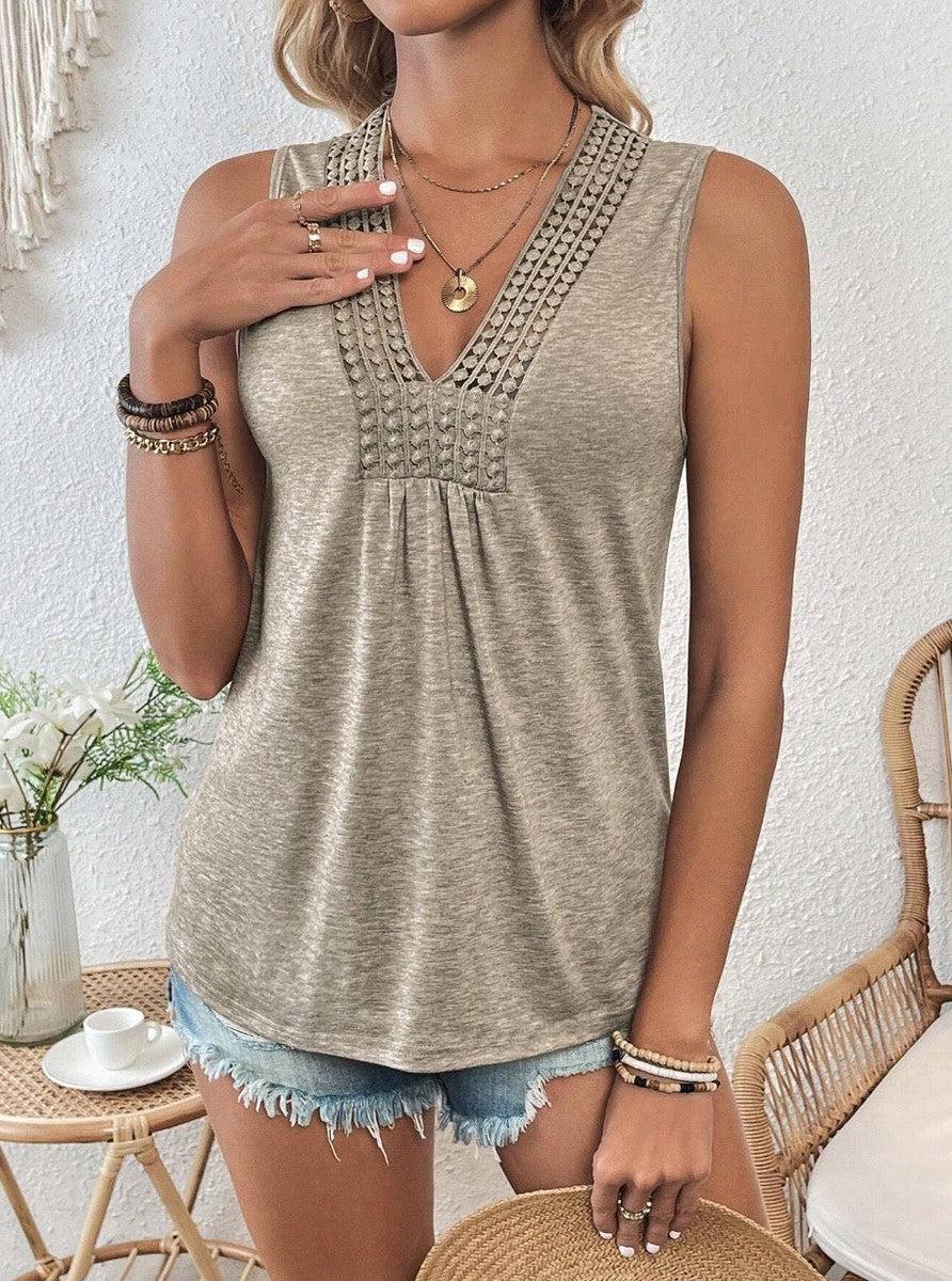 Apricot Sommer-Chic Top