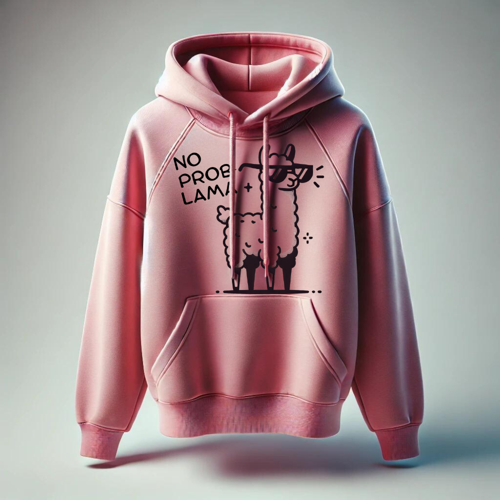 Problemloser Lama Hoodie