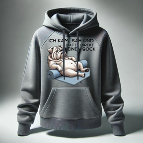 Chillige Bulldogge Hoodie