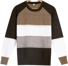 Monci® - Langärmeliger Pullover mit Farbblockdruck