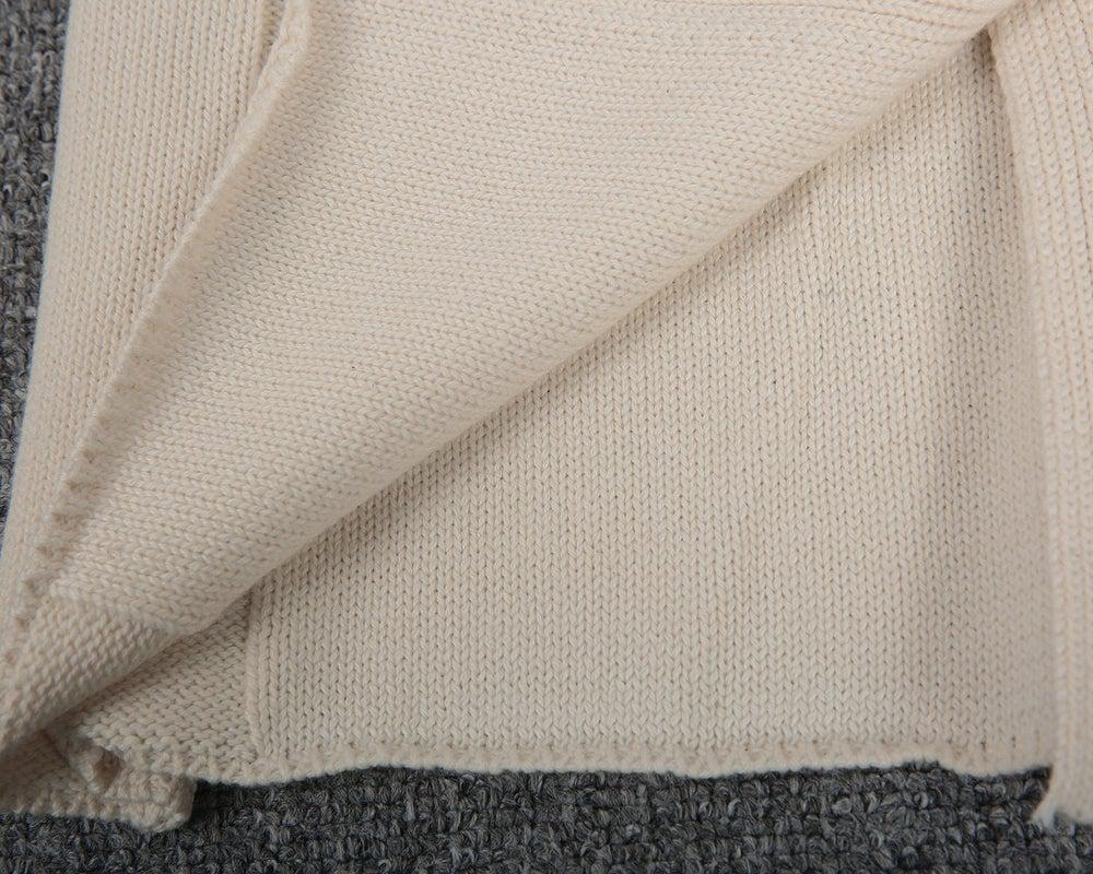 Santvarius® - Shrunken Button Up V-Neck Cardigan Sweater