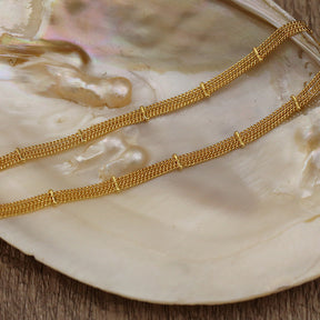 Elendi® - Mehrschichtige Kette Halskette