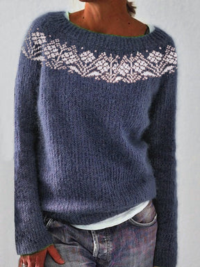 Winterbloom Sweater | Design by Mavis®