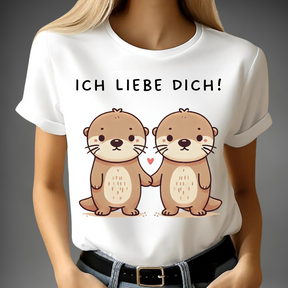 Ich Liebe Dich Otter T-Shirt