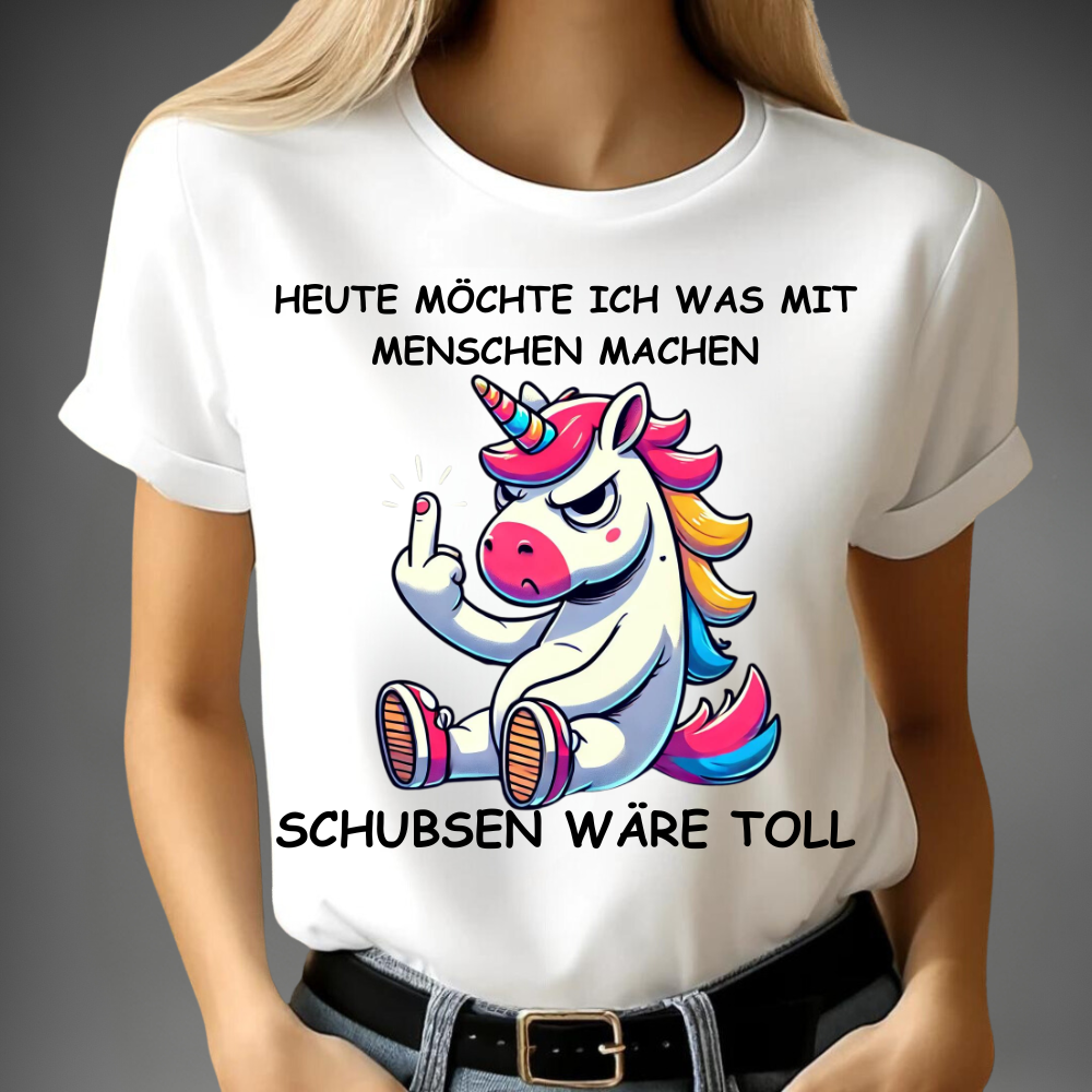 Netter Einhorn - T-Shirt