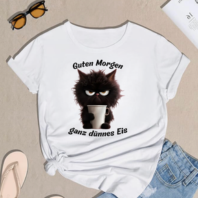 Guten Morgen Katze T-Shirt