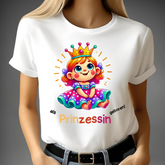 “Geboren als Prinzessin” T-Shirt