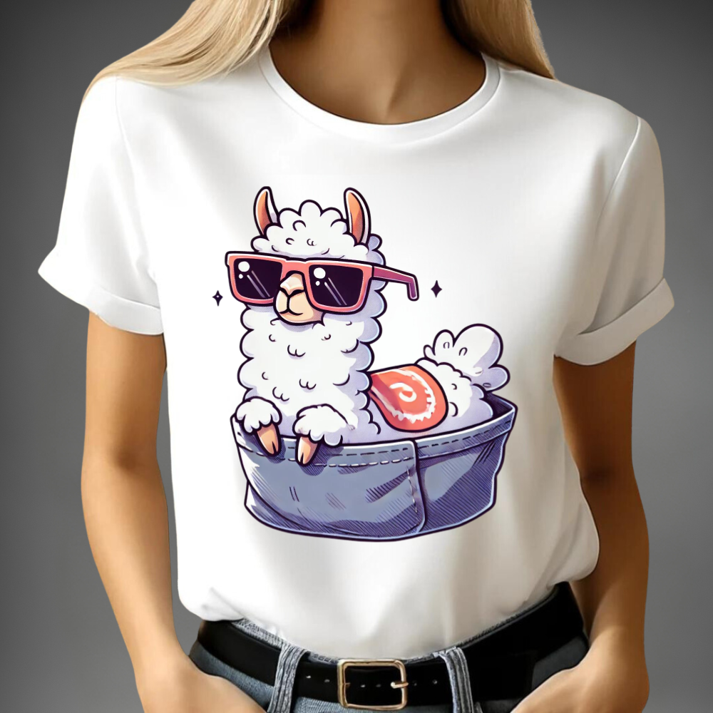 Cooles Lama T-Shirt