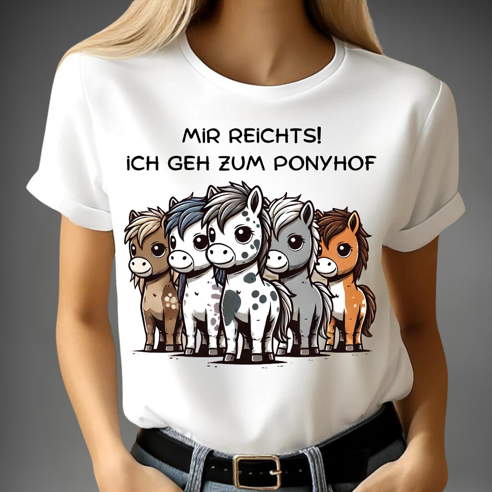 Ponyhof Spaß T-Shirt