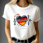 Herzschlag Deutschland T-Shirt