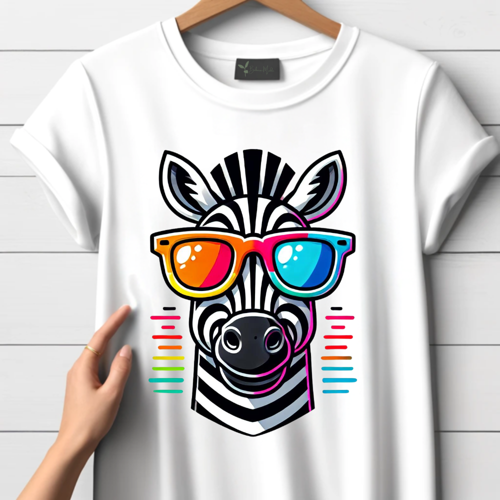 Cooles Zebra T-Shirt