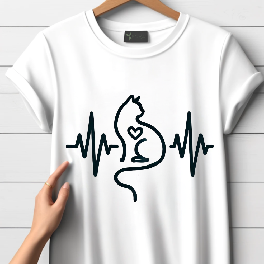 Herzkatze T-Shirt