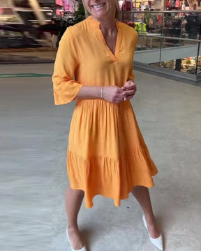 OrangeLeuchten Kleid