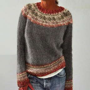 WinterTrend® - Langärmeliger Pullover mit stilvollem Druck