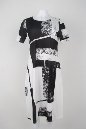 AbstractArtistry A-Linien Kleid