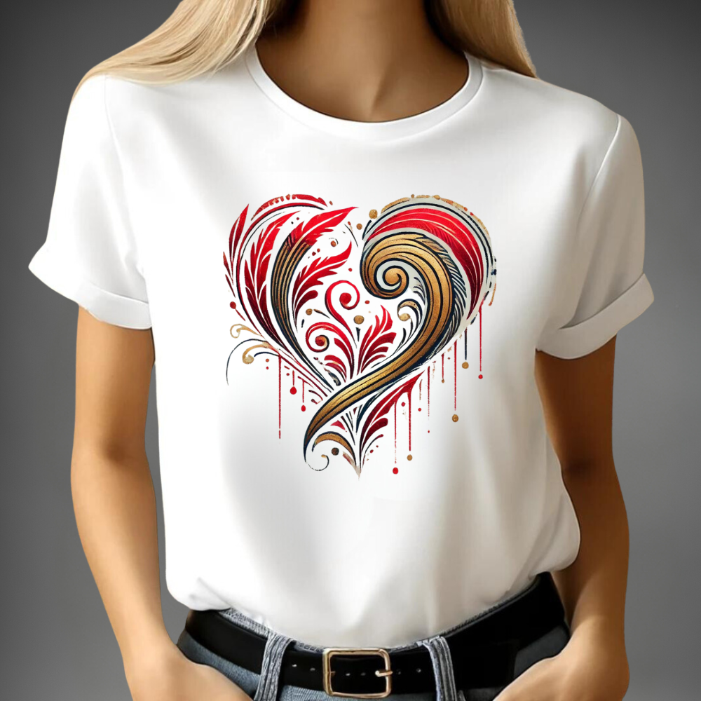 Herzliche Kunst T-Shirt