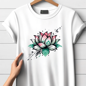 Elegante Lotus T-Shirt