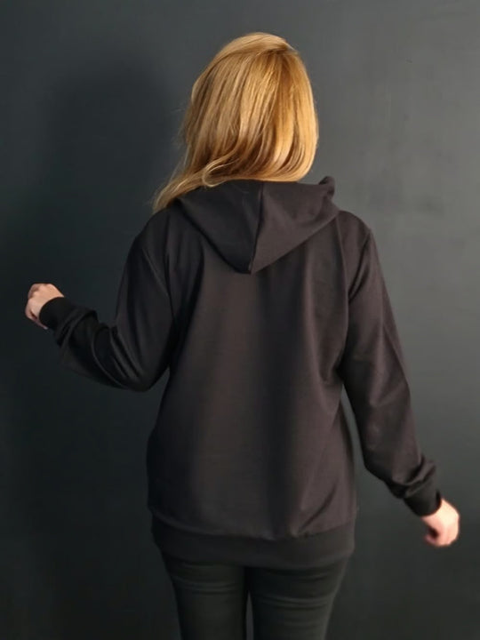 Celestial® - Sweatshirt mit schwarzem und weißem Druck