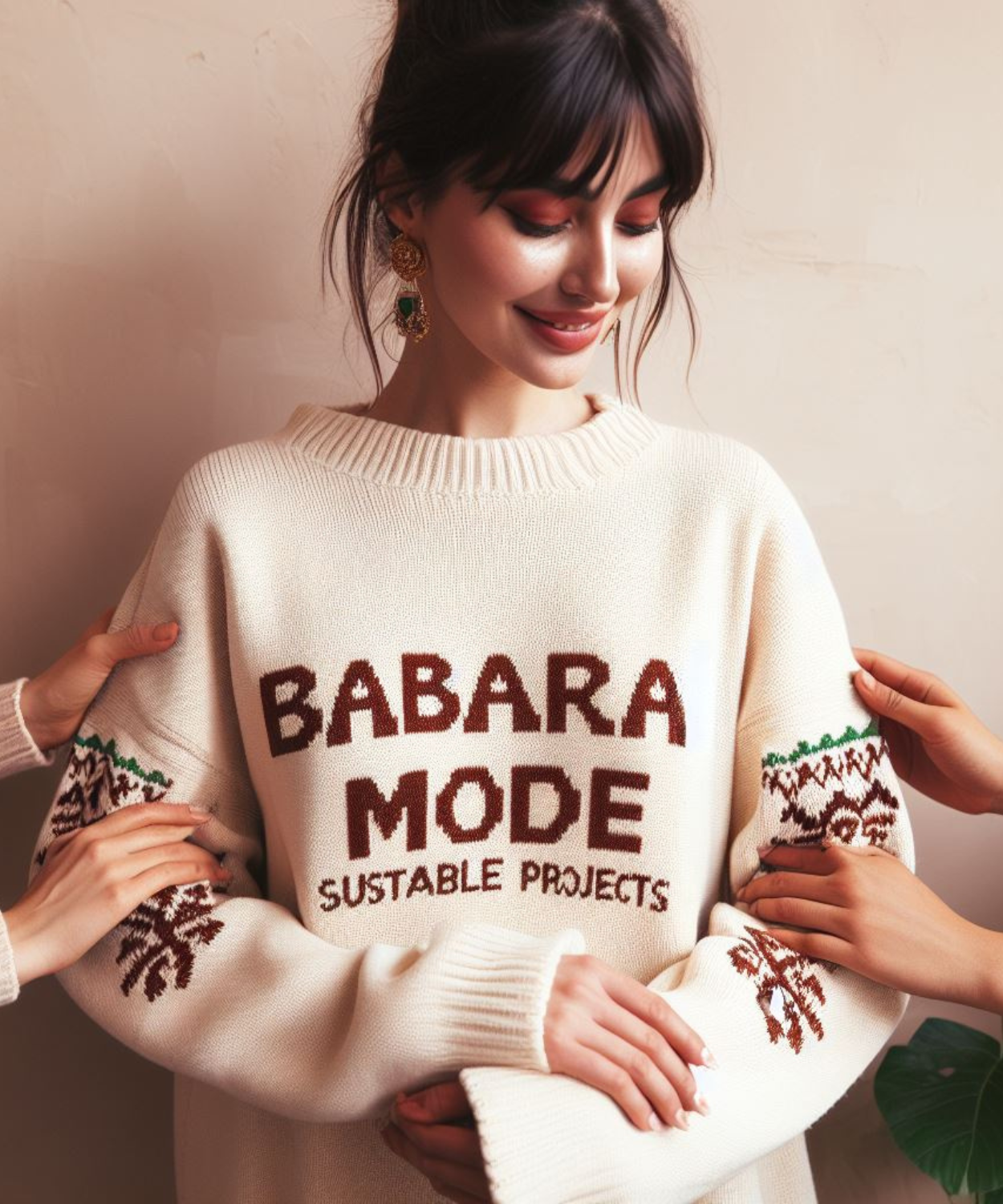 BabaraFashion® - Sustable Projects Pullover