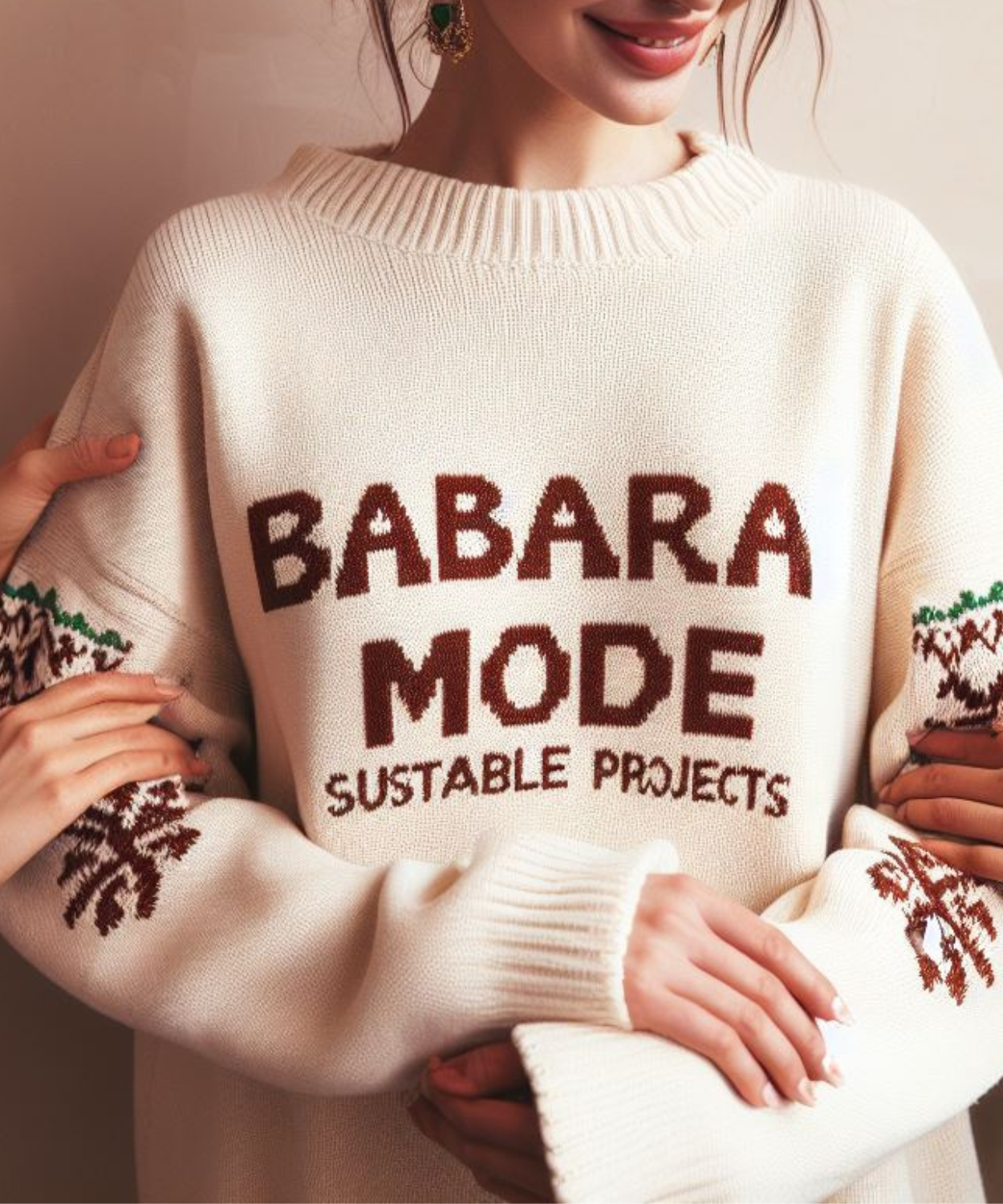 BabaraFashion® - Sustable Projects Pullover