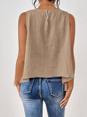 Khaki Chic Top