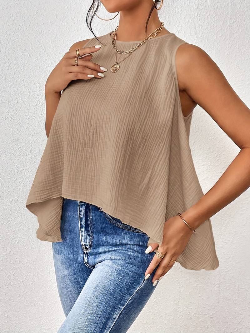 Khaki Chic Top