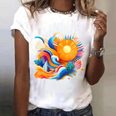 Sommer-Swirl T-Shirt